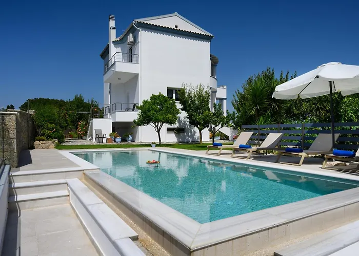 Olgas Luxury Villa, Corfu Greece Villa