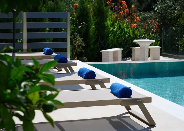 Olgas Luxury Villa, Corfu Greece فيلة Evropouloi